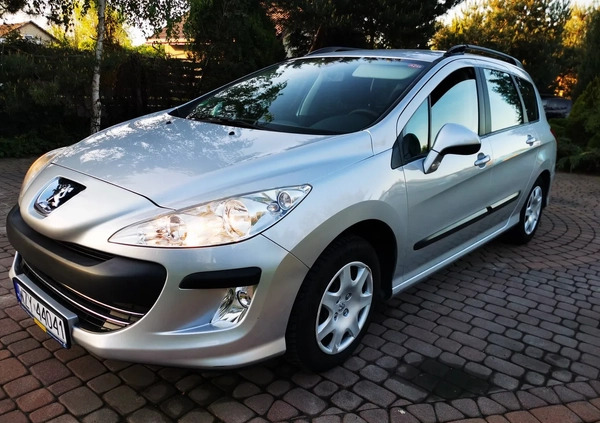 Peugeot 308 cena 19200 przebieg: 204100, rok produkcji 2010 z Okonek małe 781